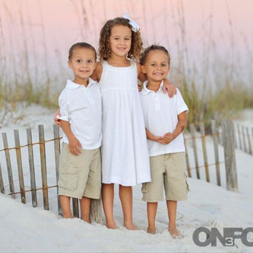 Orange Beach Family Portrait