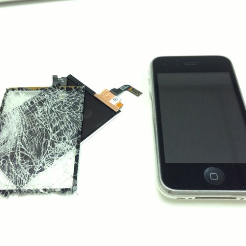 iPhone 3GS Black Front Glass and LCD Repair