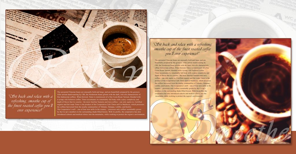 COFFEE TIME - Coffee Shoppe - Wall, Table and Ad G