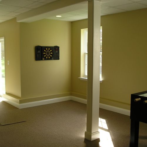 HAVE A GAME ROOM IN YOUR BASEMENT