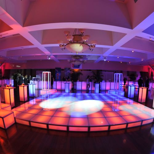 our LED dance floor