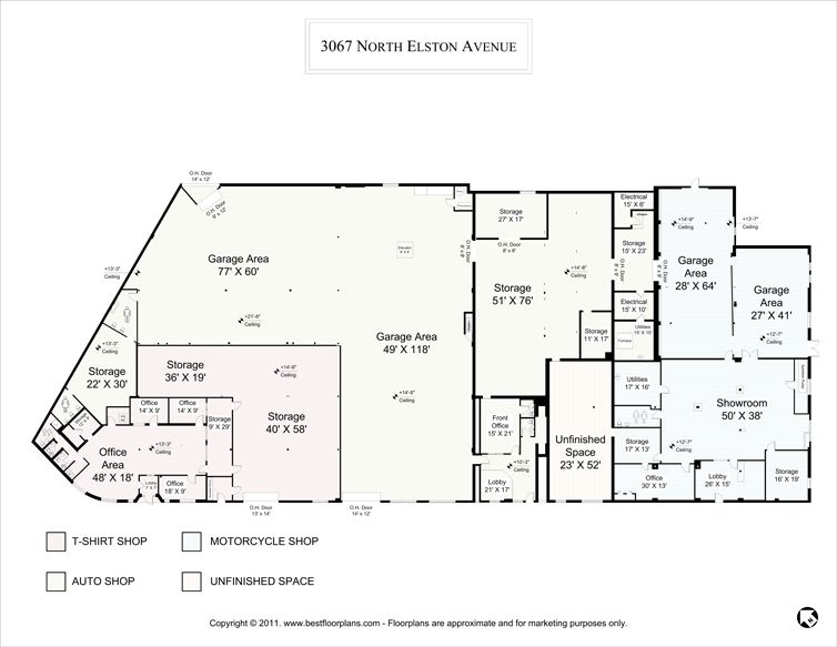 3067 N Elston - A mixed use commercial industrial 