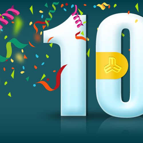 Celebrating 10+yrs of service...
