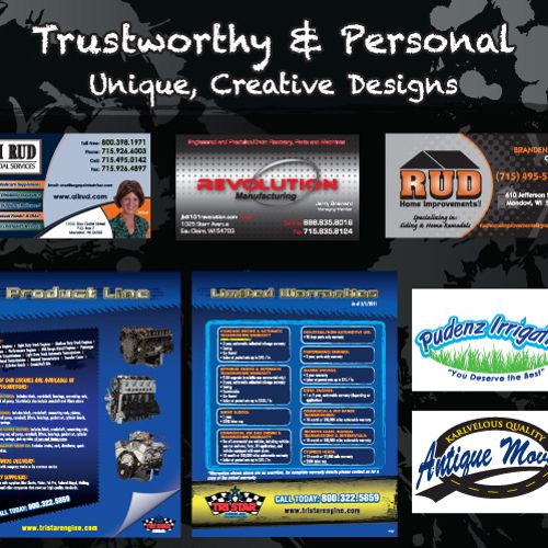 Designing for all your business needs!