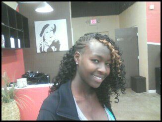 Side Braided Mohawk