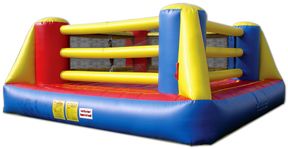 Inflatable Boxing Ring with Over-sized Gloves