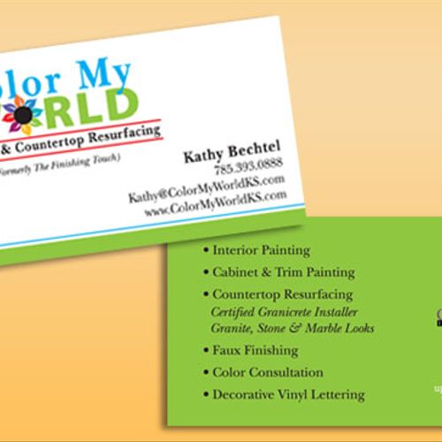 Example of Business Card Design