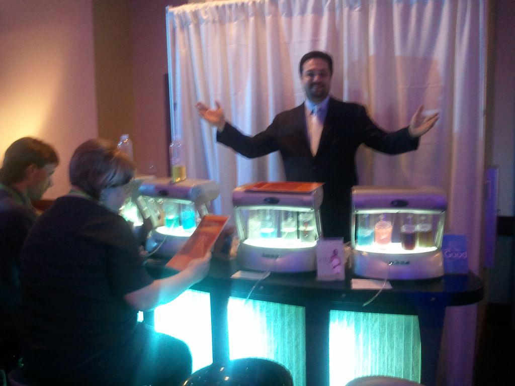 This is our Paradise Oxygen Bar.  Jenny McCarthy l