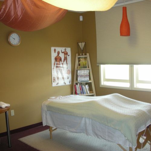 Warm Comfortable and Private Treatment Rooms