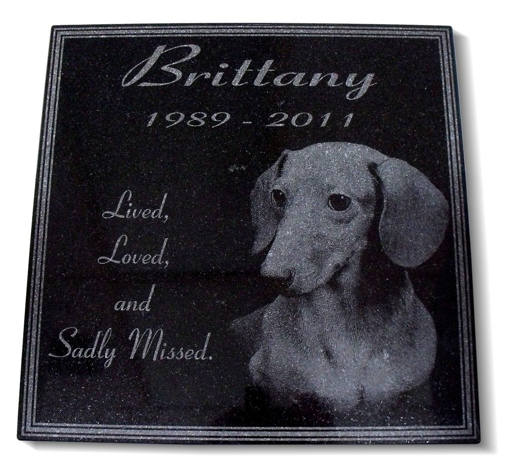 Pet memorials.
