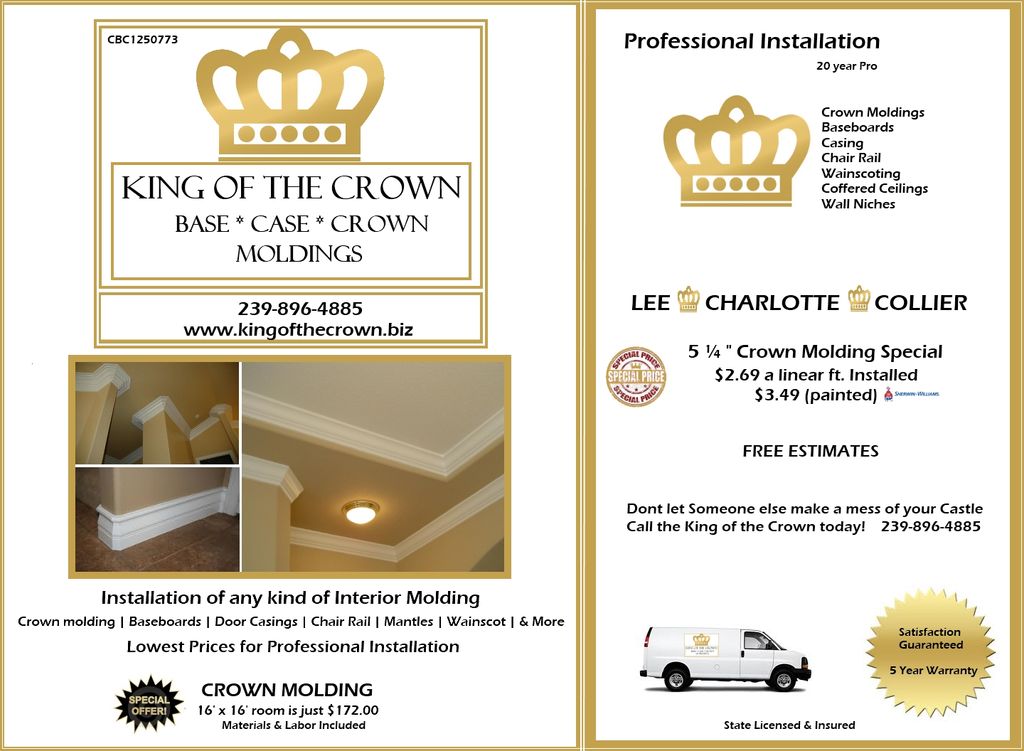 King of the Crown Moldings