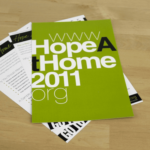 Hope at Home Conference Flyer
Design for an upcomi