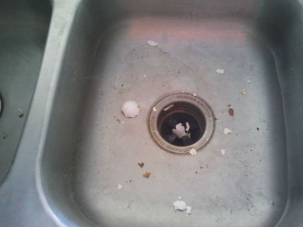 kitchen sink before (not running water, either)