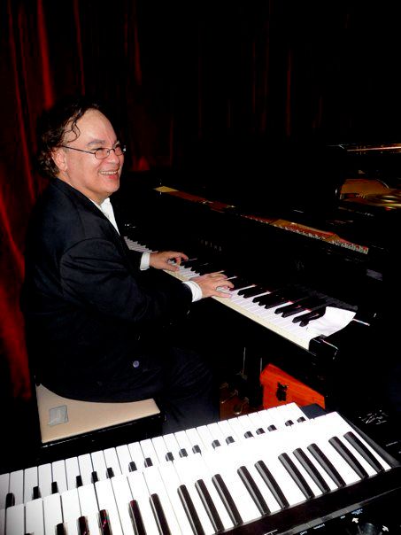 Performing at Van Dykes, Lincoln Road, Miami.