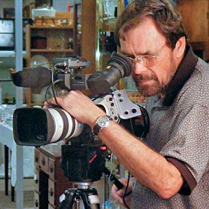 Bill doing Video Production, Williamsburg Hampton 