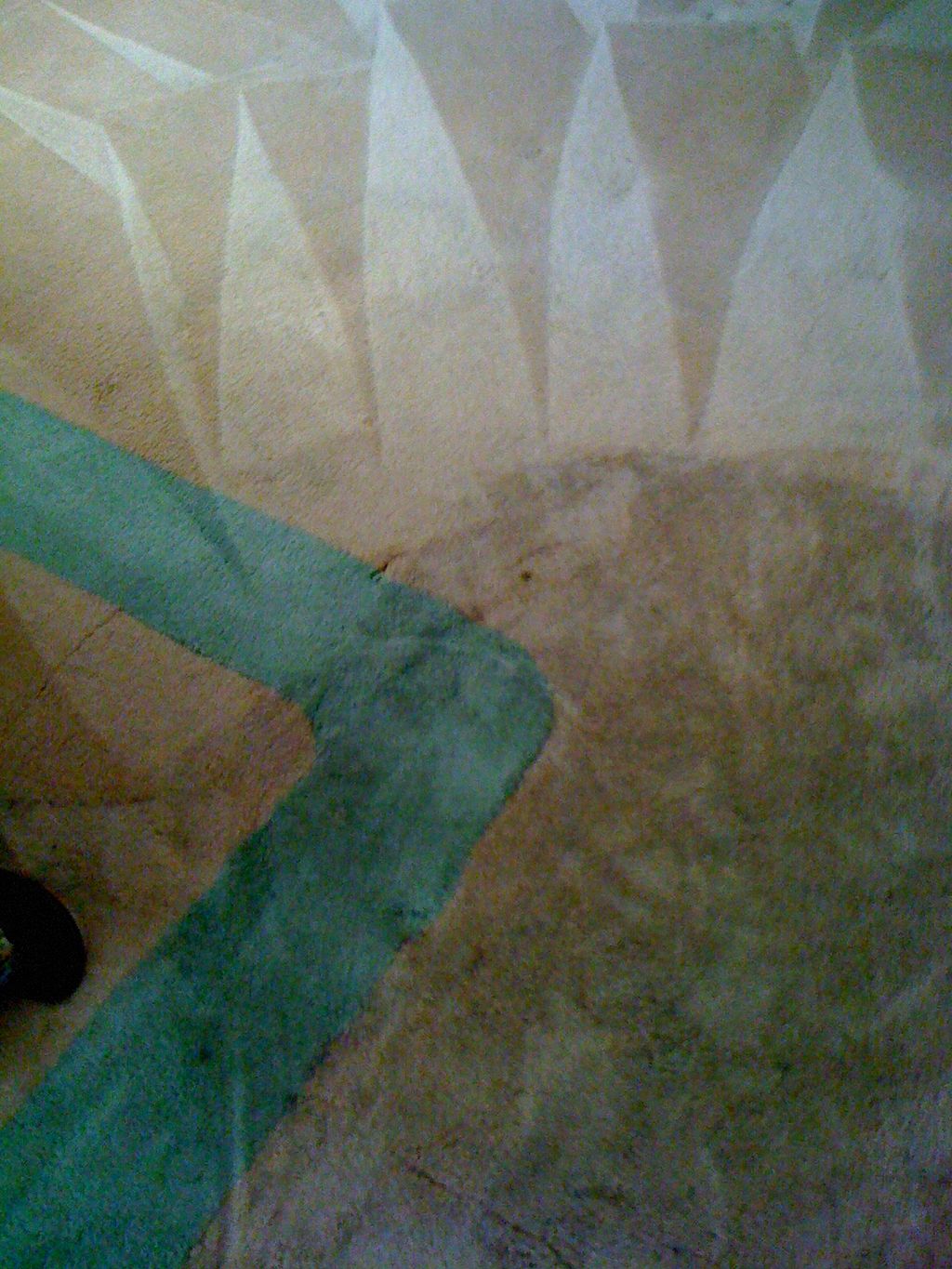 During cleaning, Heavy soiling