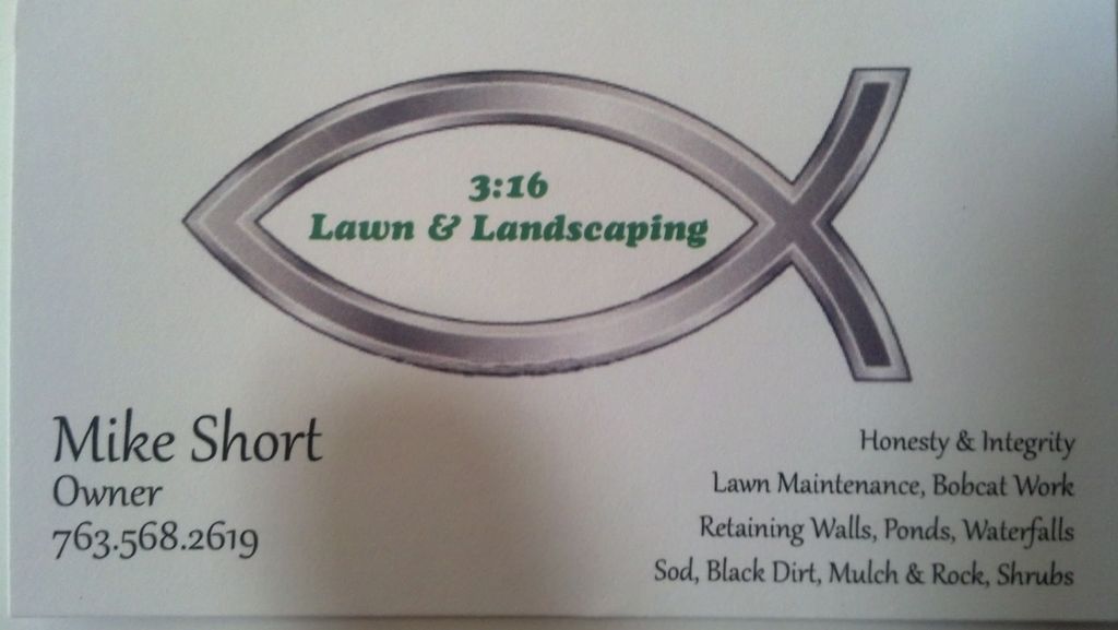 3:16 Lawn & Landscaping