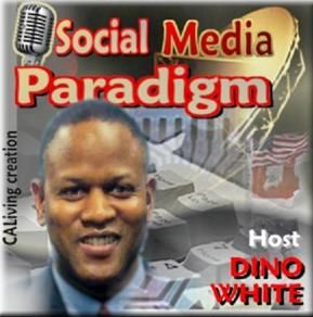 Social Media Specialist Nannette Bosh on air with 