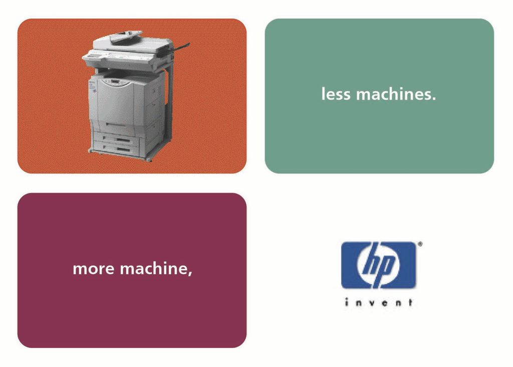 One of several campaigns for HP
