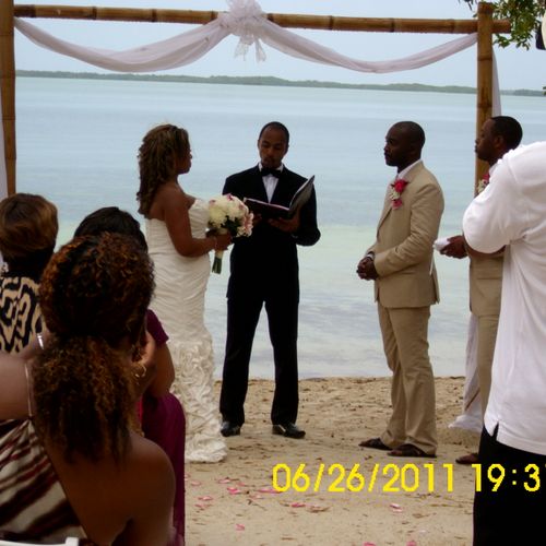 Key Largo wedding June 2011