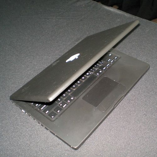 Black Apple MacBook