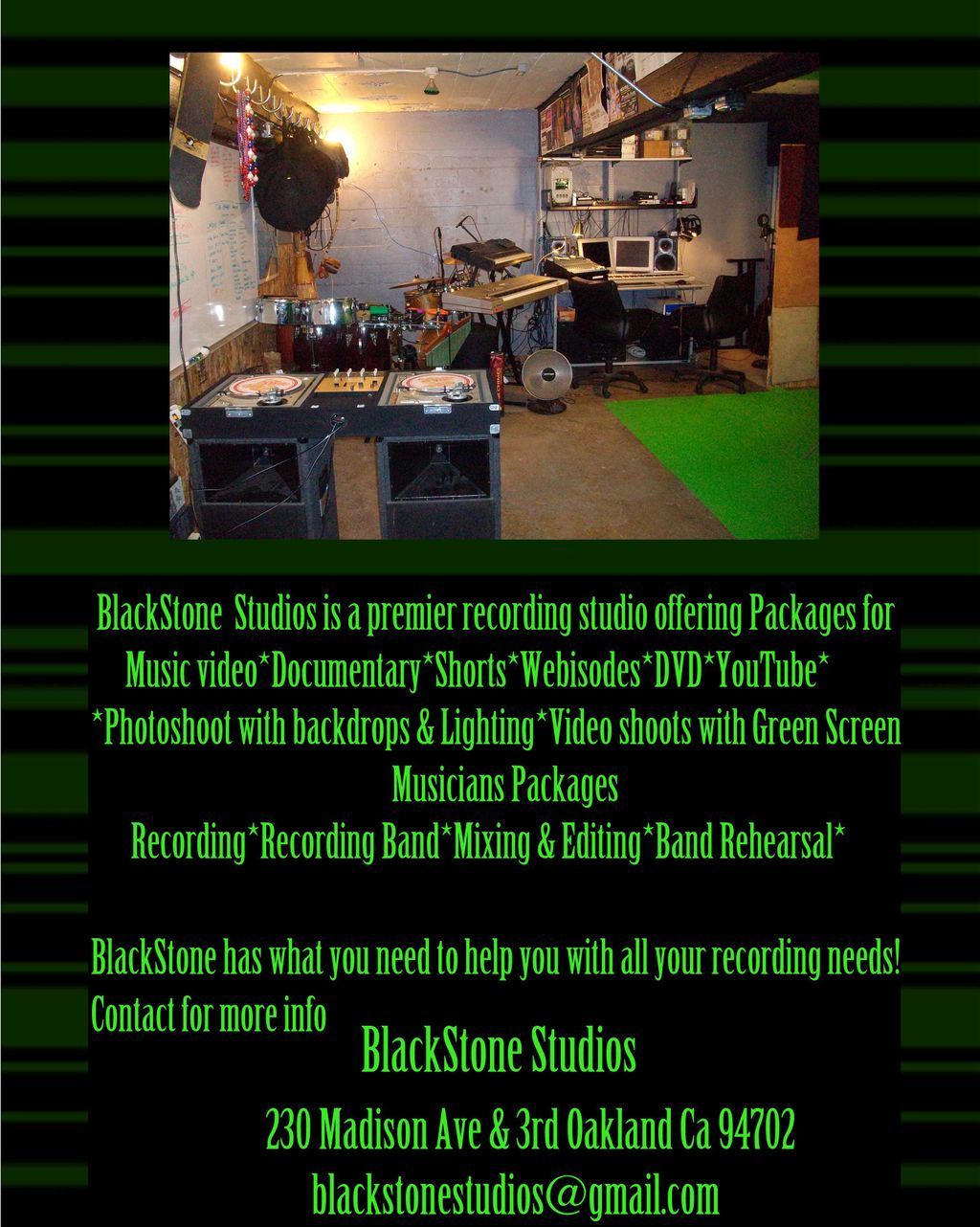 Blackstone Multi-Media Studios