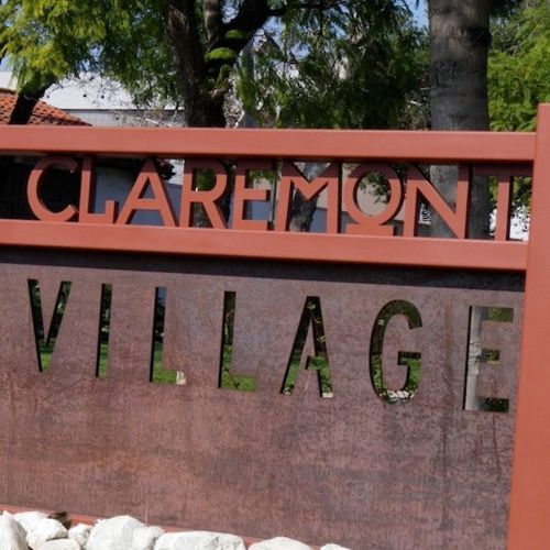 Located in the Beautiful Claremont Village, in Cla
