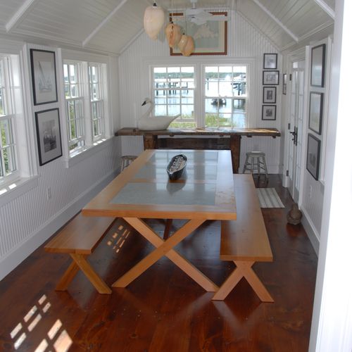 Falmouth Boat House Remodel - Dining Room