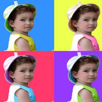 Turn your photo into Pop Art