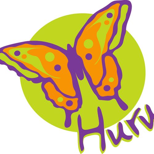 Custom logo for Huru International