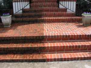 Pressure Washing Brick: Before & After