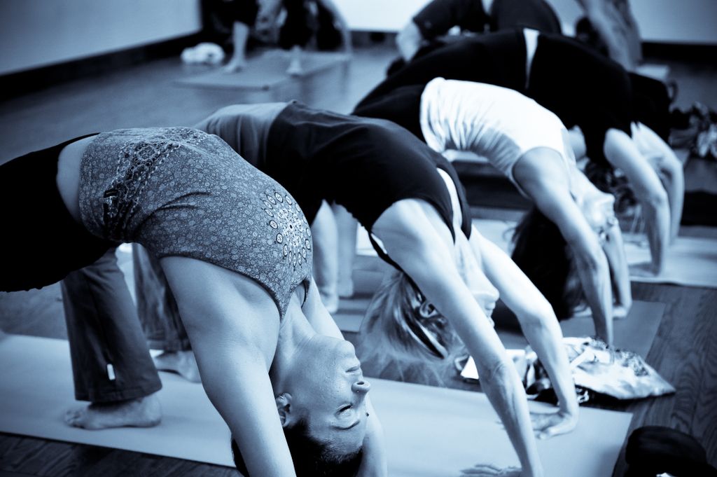 A class at the Telluride Yoga Festival