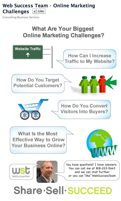 Online Marketing Infographic
