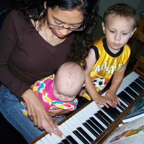 Playing the piano is great fun for all ages!