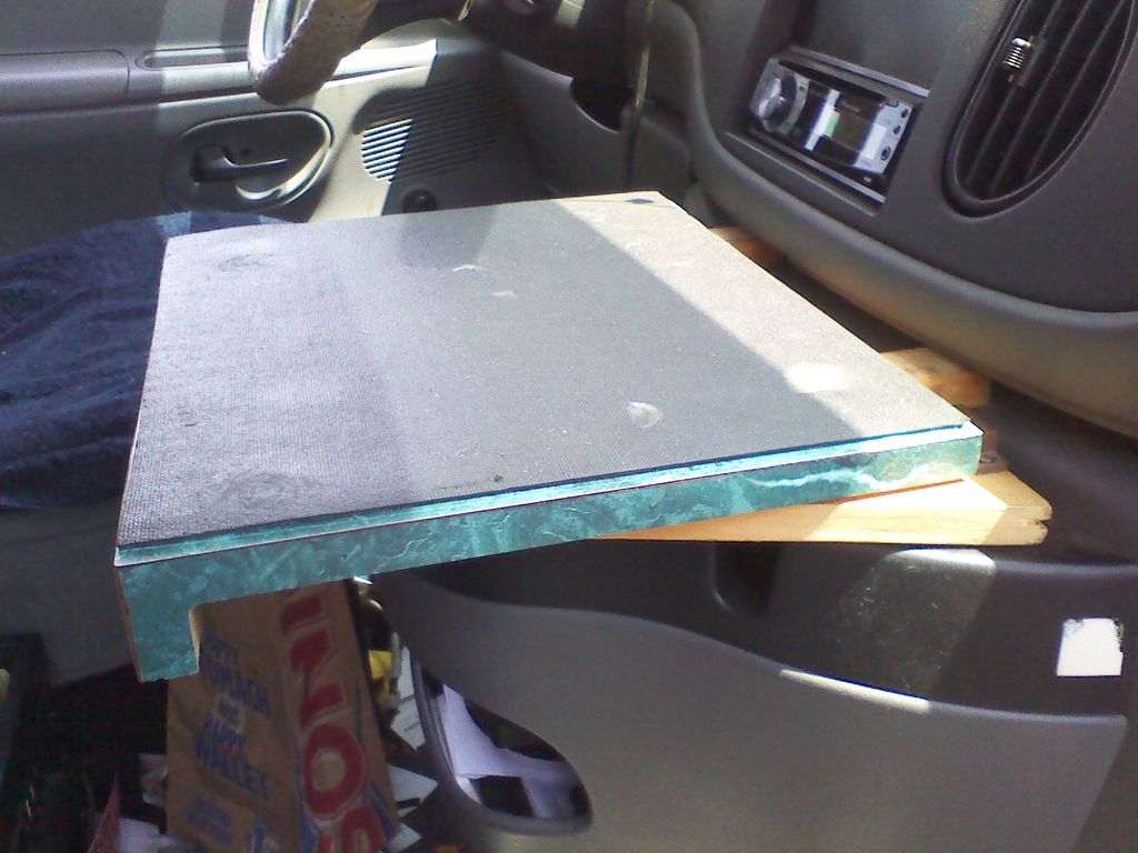 Laptop Stand for Work Van