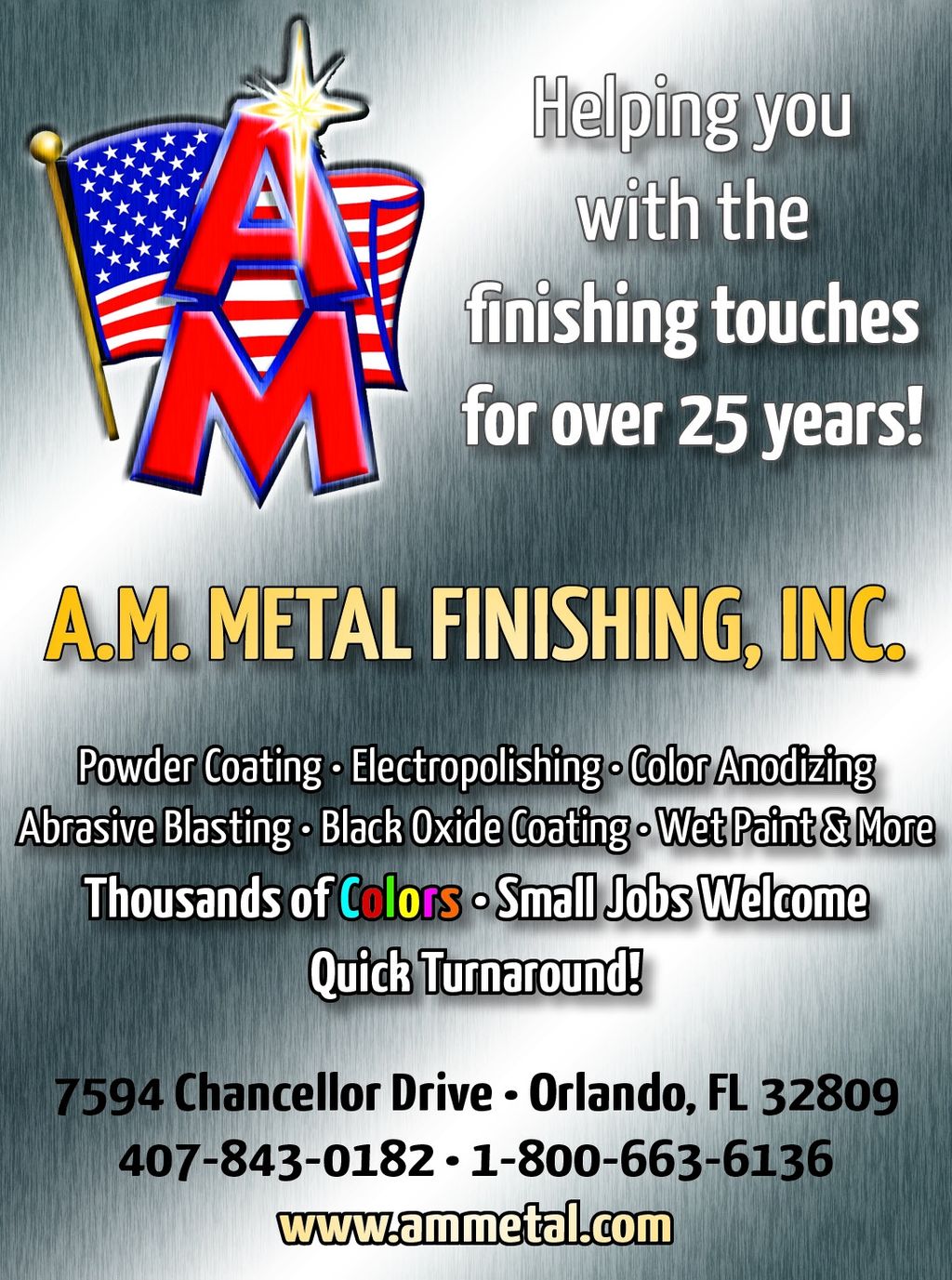 A. M. Metal Finishing, Inc.