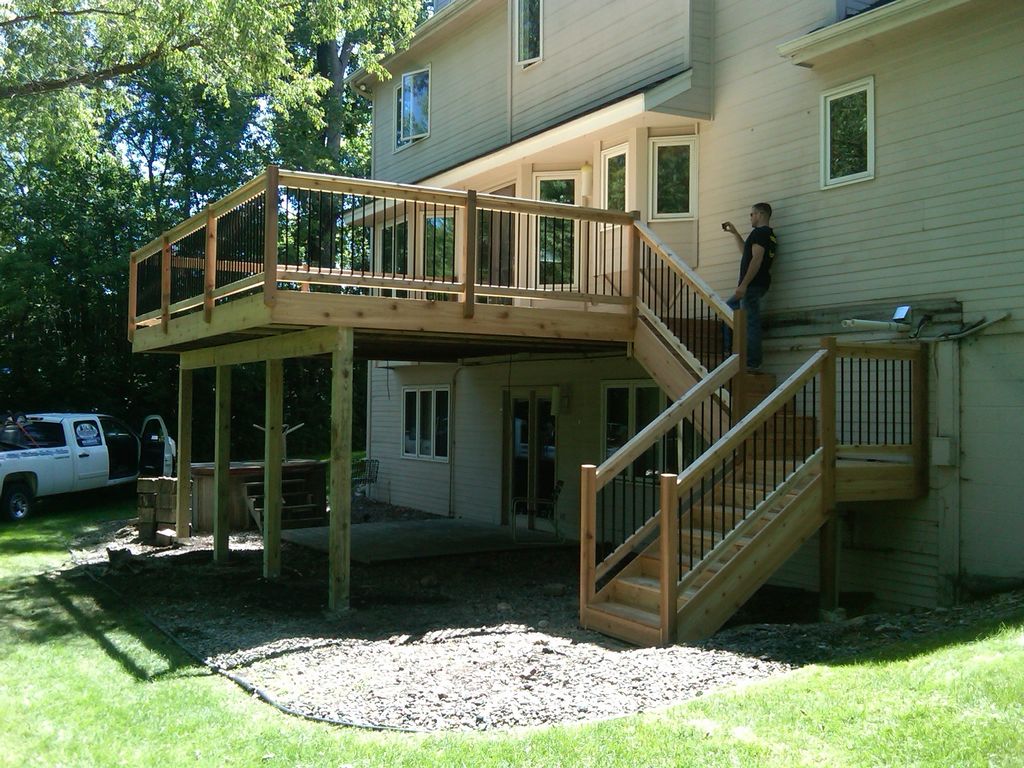 New deck