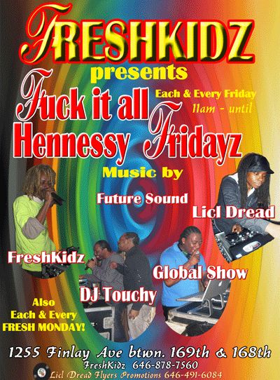 Flyers, event announcements, CD covers, invitation