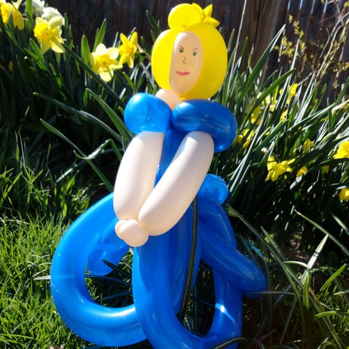 This pretty balloon princess is just one of many c