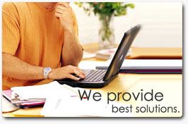 We provide solutions to best suit your needs