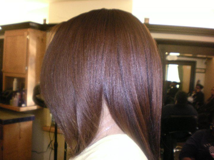 demi  color, and flat iron