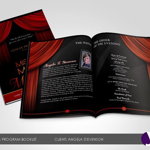 Program Booklet for a Stage Play