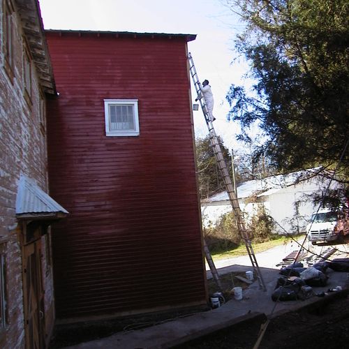Rail Road water tower barn Restoration