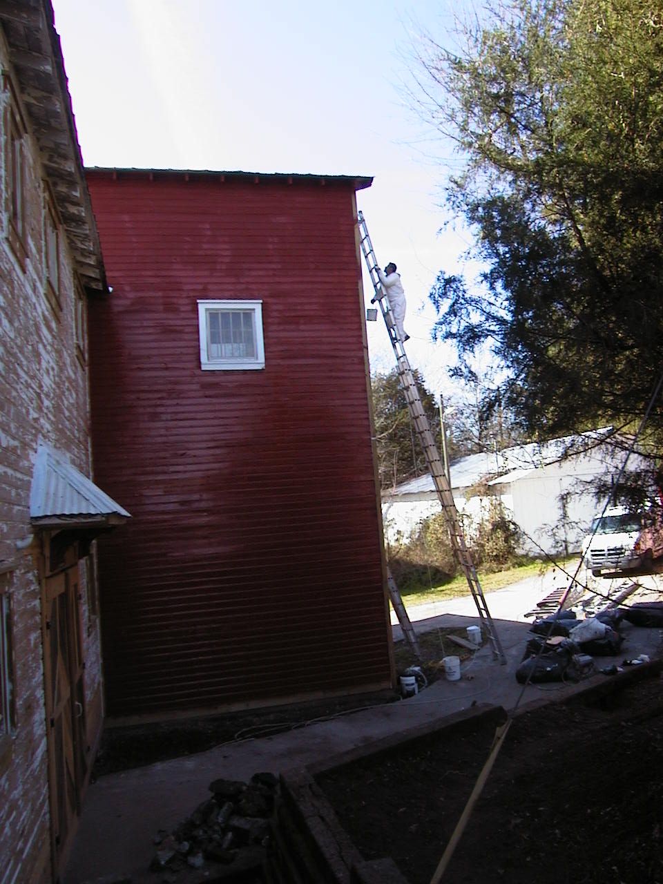 Rail Road water tower barn Restoration