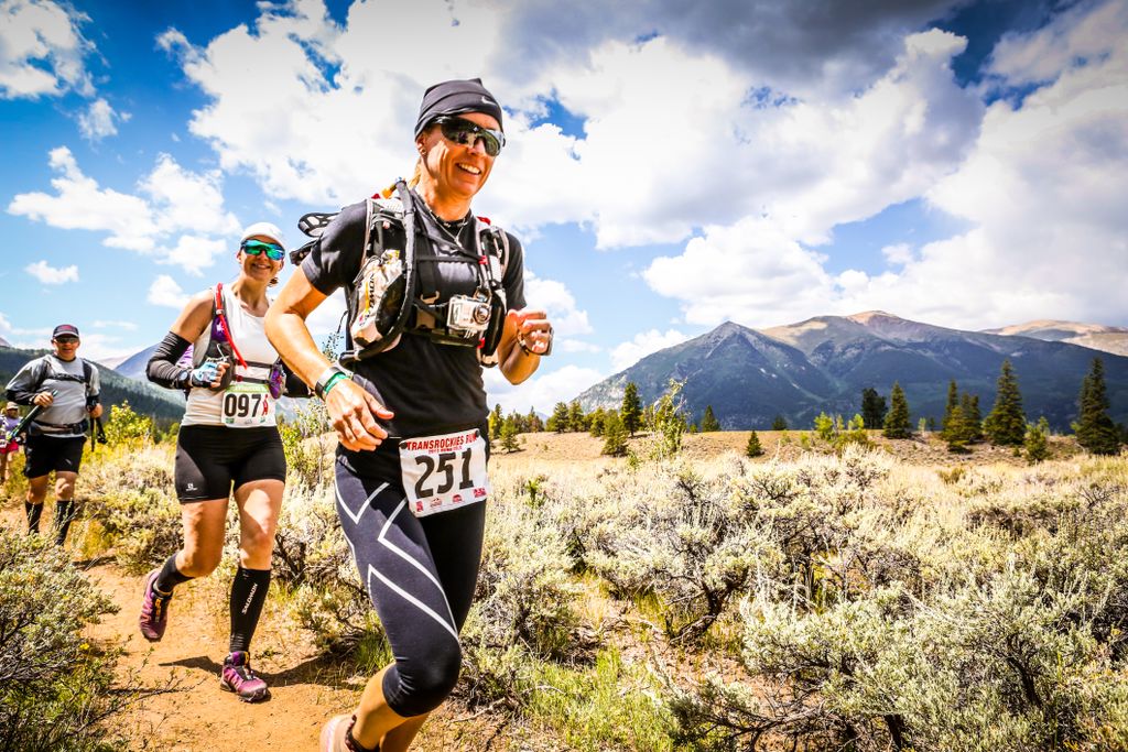 Participating in TransRockies RUN6 2013