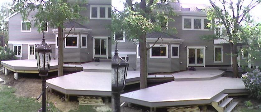 Concept deck during build