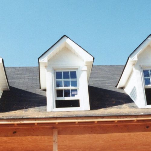 Dress up dormers with vinyl siding