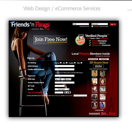 Web Design + eCommerce
