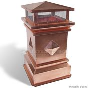Copper "Pot Topper" (used as a cap for chimneys th