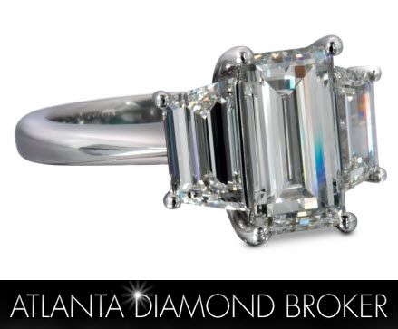 emerald engagement diamond rings